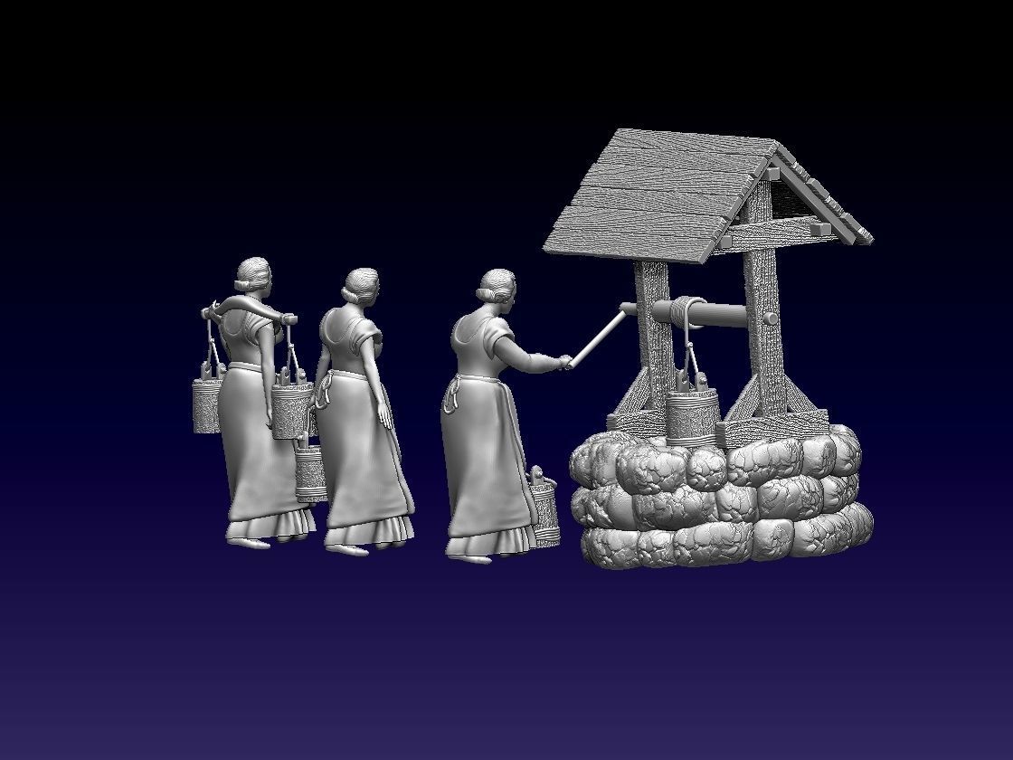 WELL AND WOMEN 3D print model_5