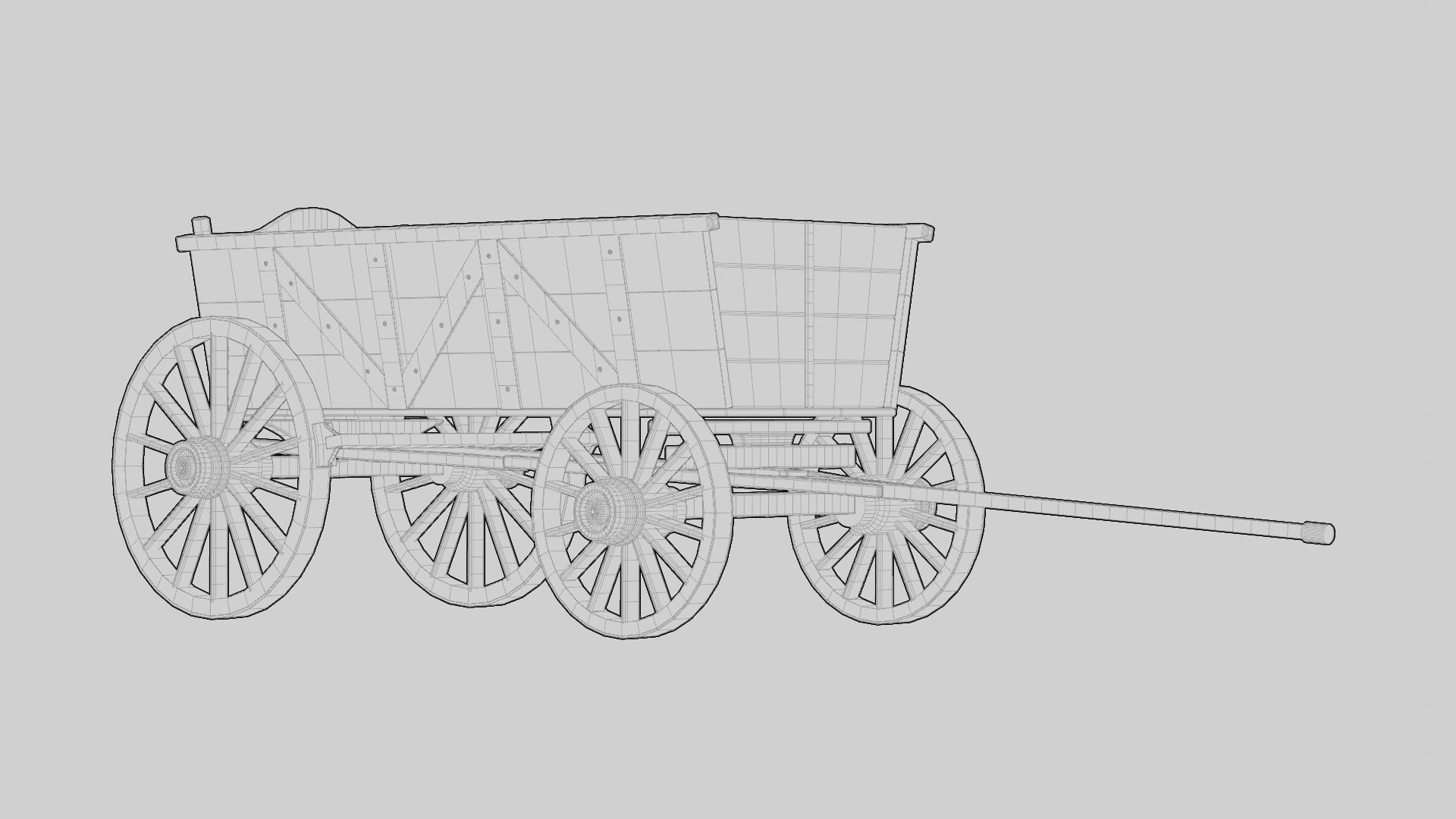 Medieval Landscape 3d Scene 3D model_23