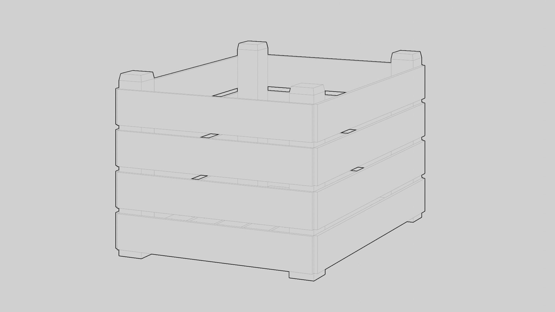 Medieval Landscape 3d Scene 3D model_31