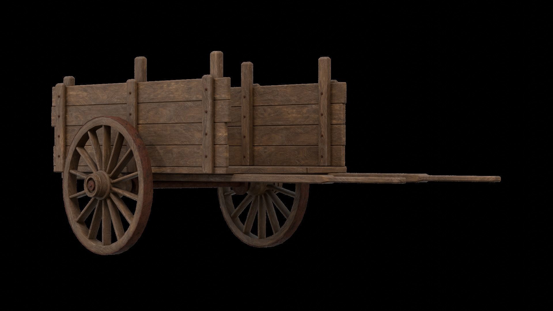 Medieval Landscape 3d Scene 3D model_20