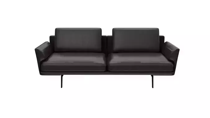 Leather Sofa Design 3D model