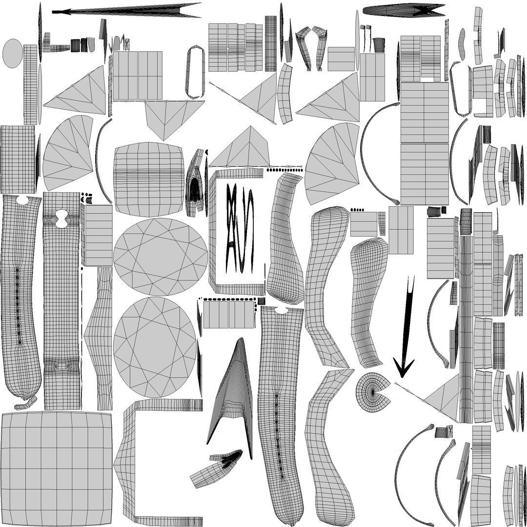 Titan Calligraphy by Nebula - 18 Karat Solid Gold Analog Watch11 Low-poly 3D model_10