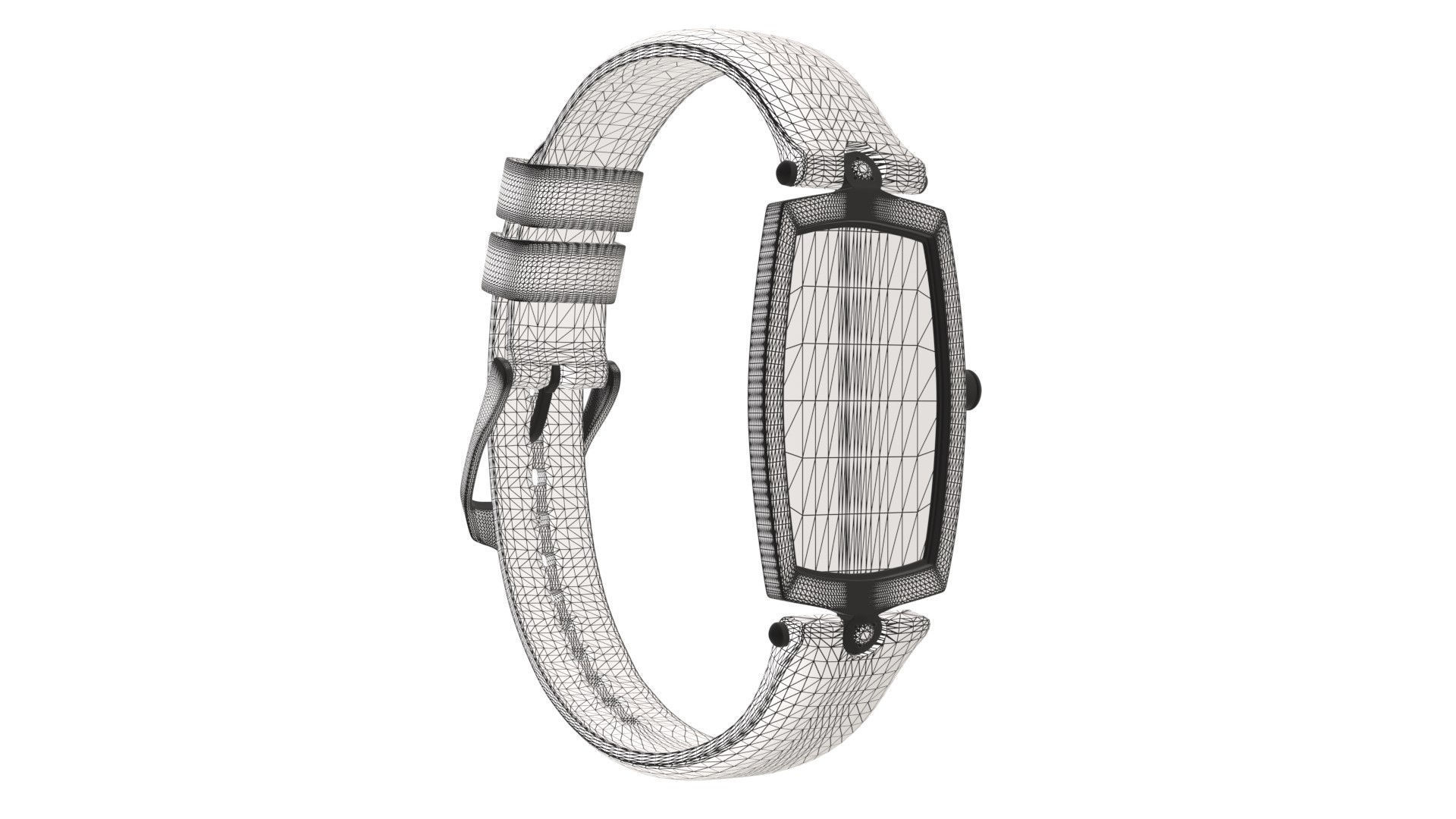 Titan Calligraphy by Nebula - 18 Karat Solid Gold Analog Watch2 Low-poly 3D model_9