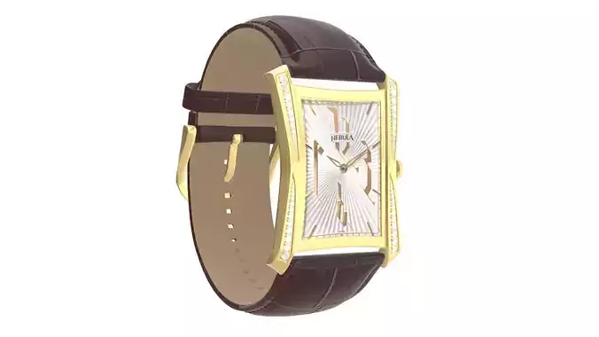 Titan Calligraphy by Nebula - 18 Karat Solid Gold Analog Watch3