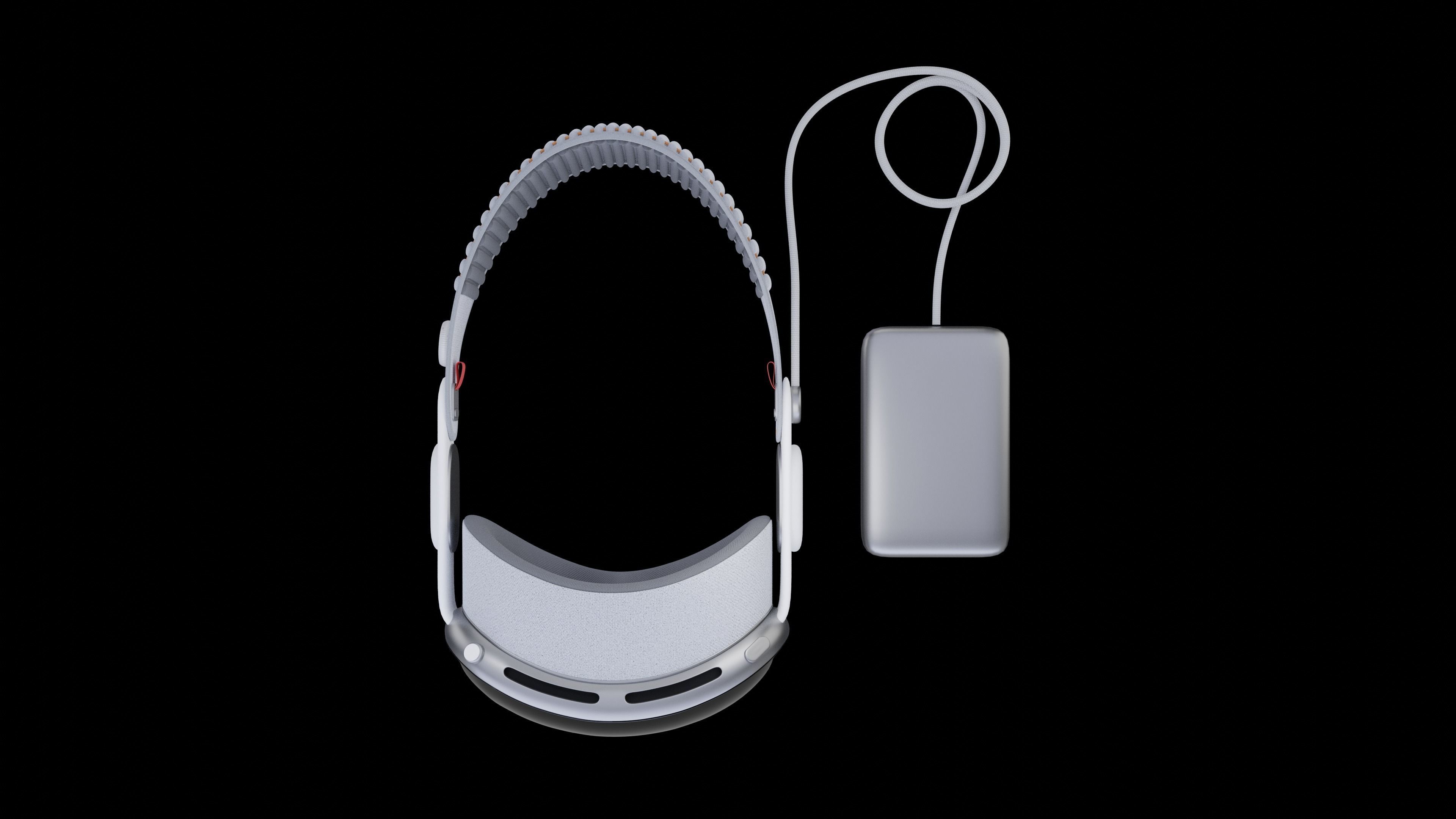 Apple Vision Pro Maya Low-poly 3D model_5