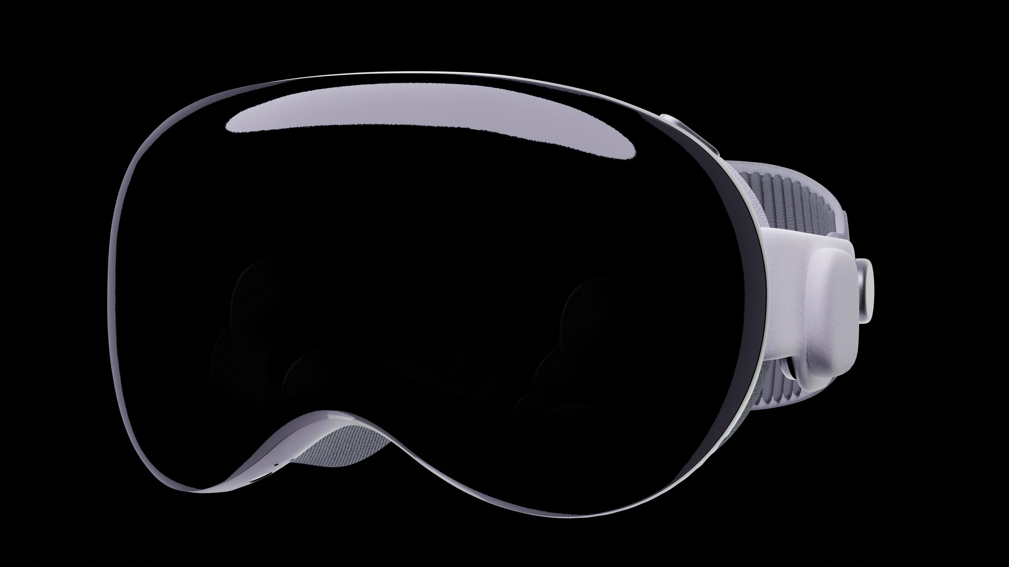 Apple Vision Pro Maya Low-poly 3D model_6