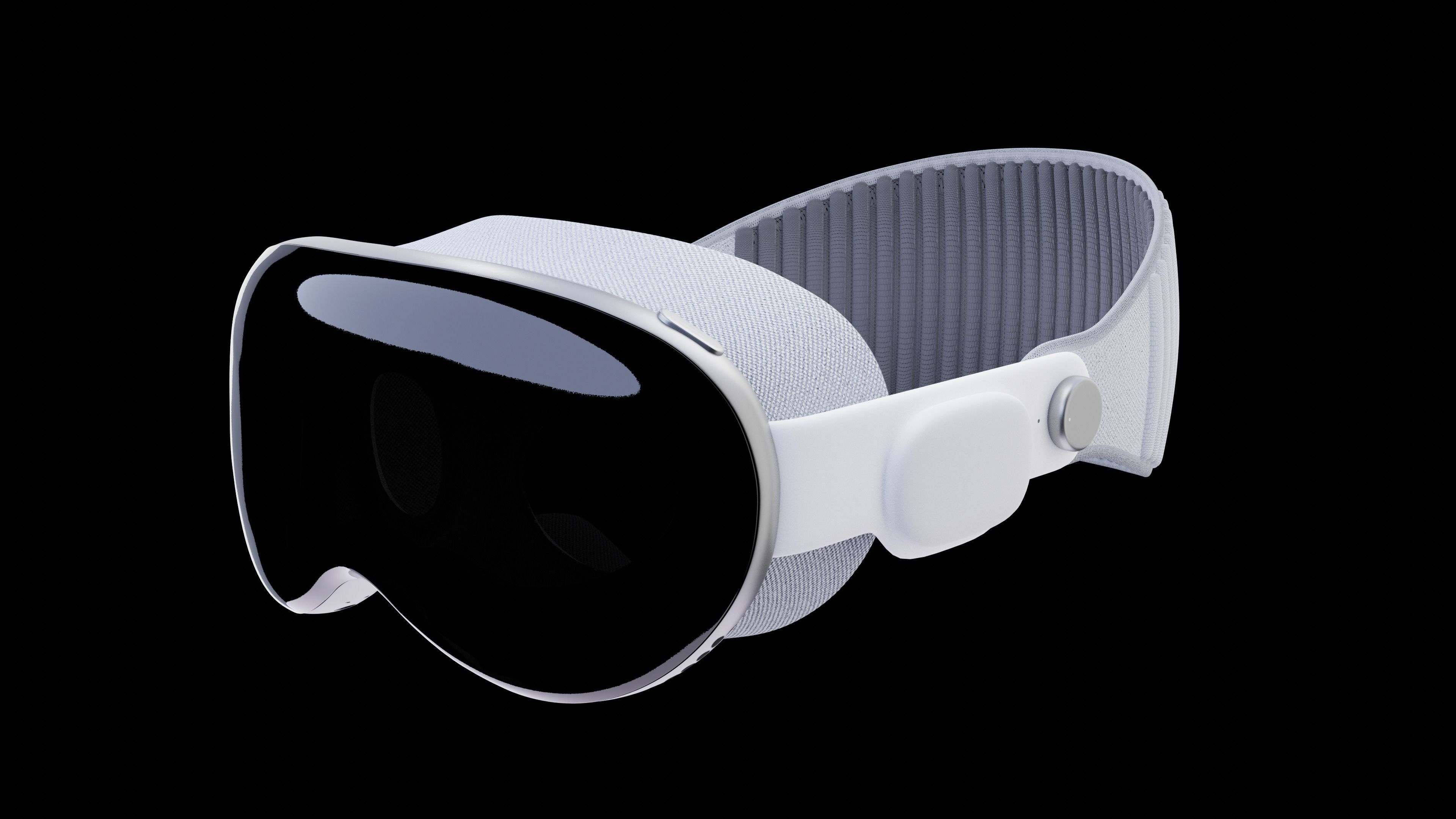 Apple Vision Pro Maya Low-poly 3D model_9