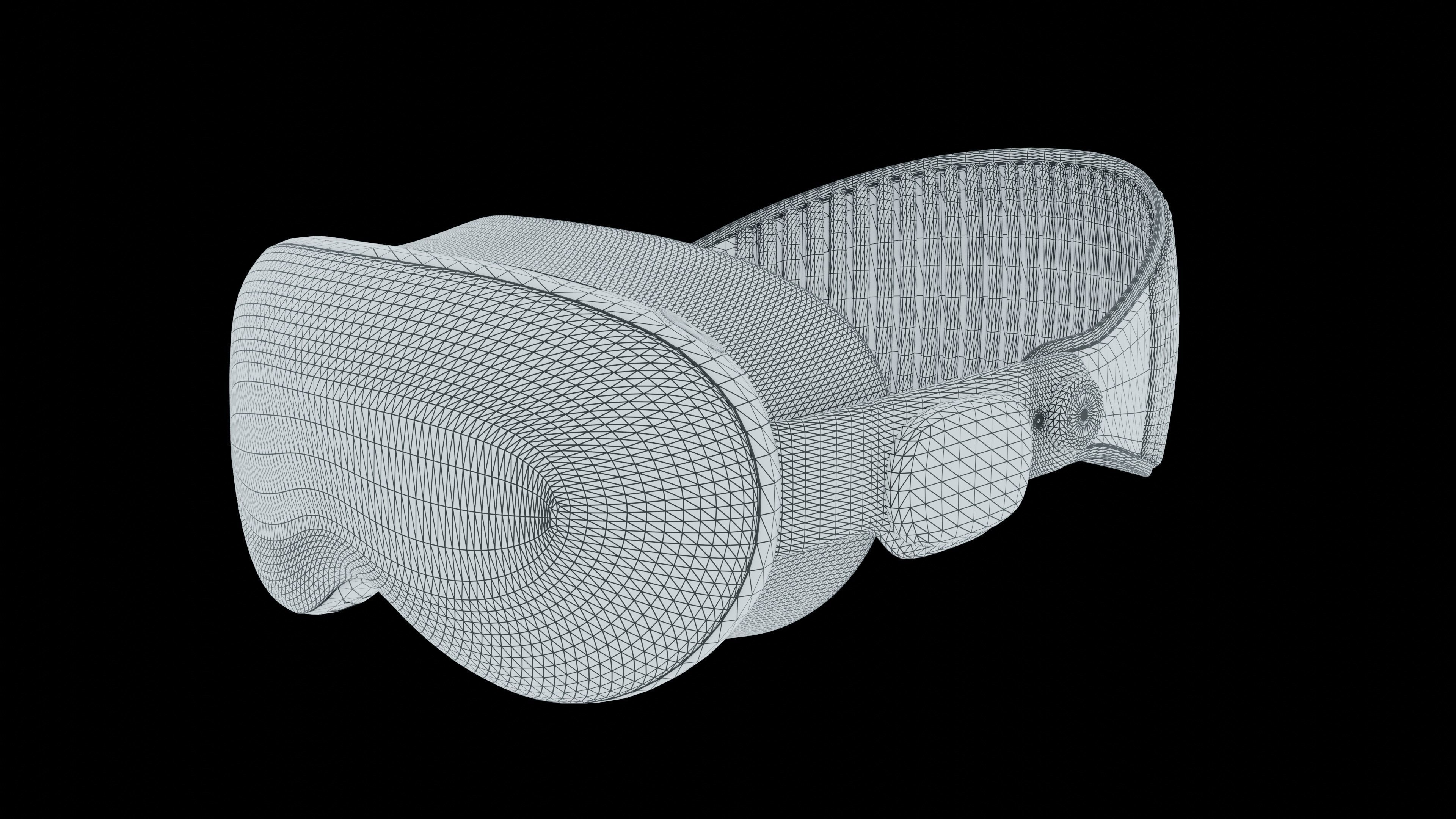 Apple Vision Pro Maya Low-poly 3D model_15