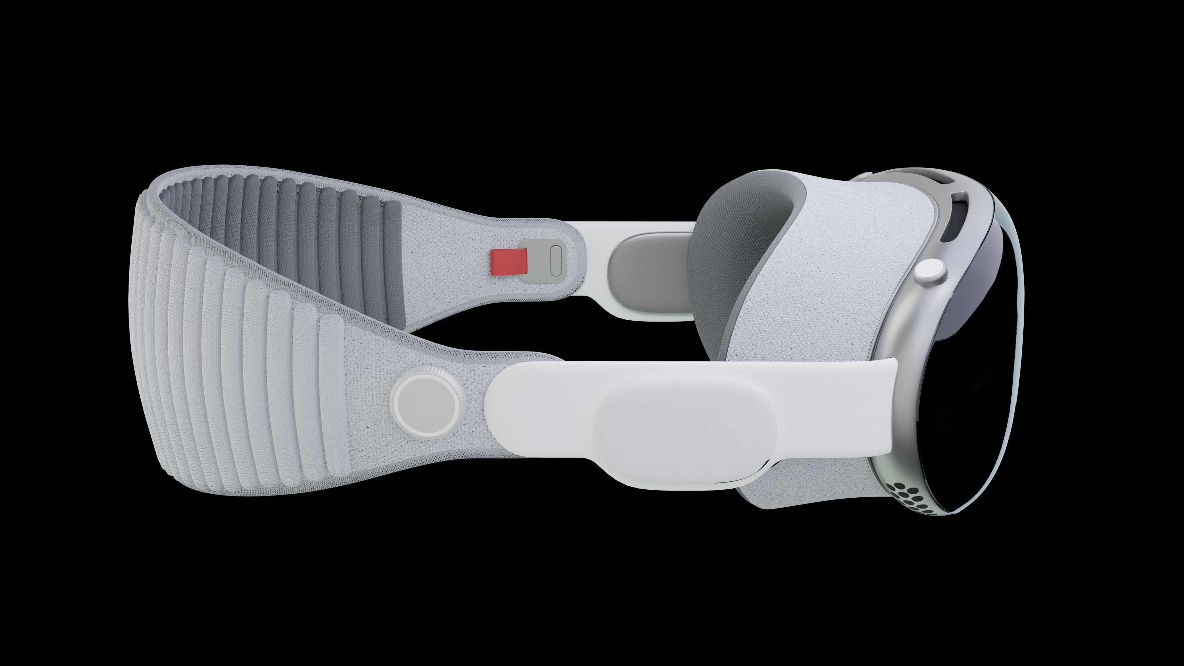 Apple Vision Pro Maya Low-poly 3D model_8