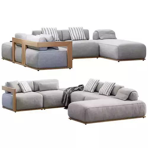 Sofa Claud Open Air By Meridiani