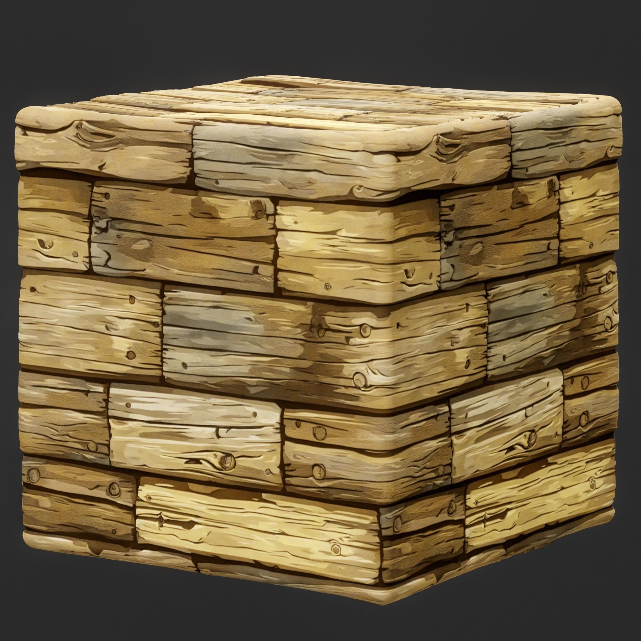 Stylized Wood Seamless Texture  Texture_5