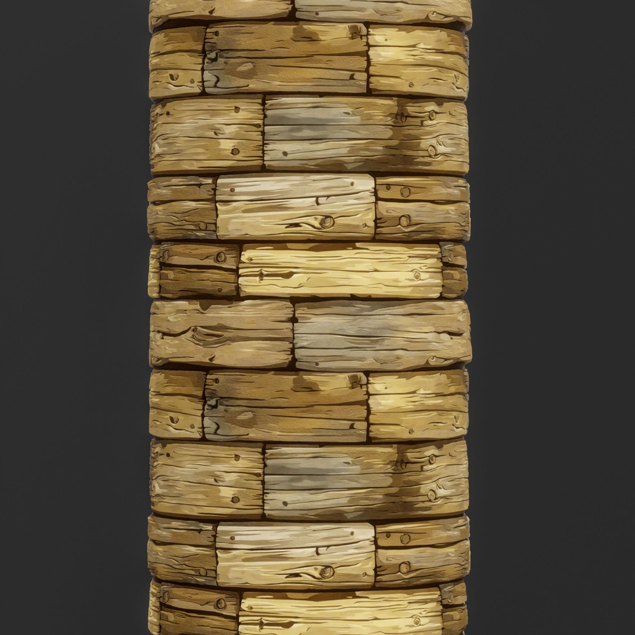 Stylized Wood Seamless Texture  Texture_1