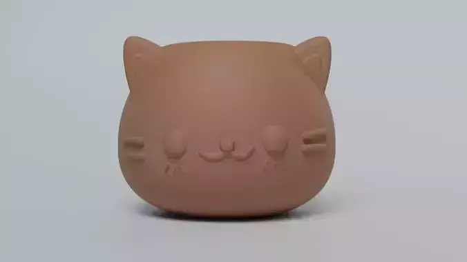 Cat planter - Pot 