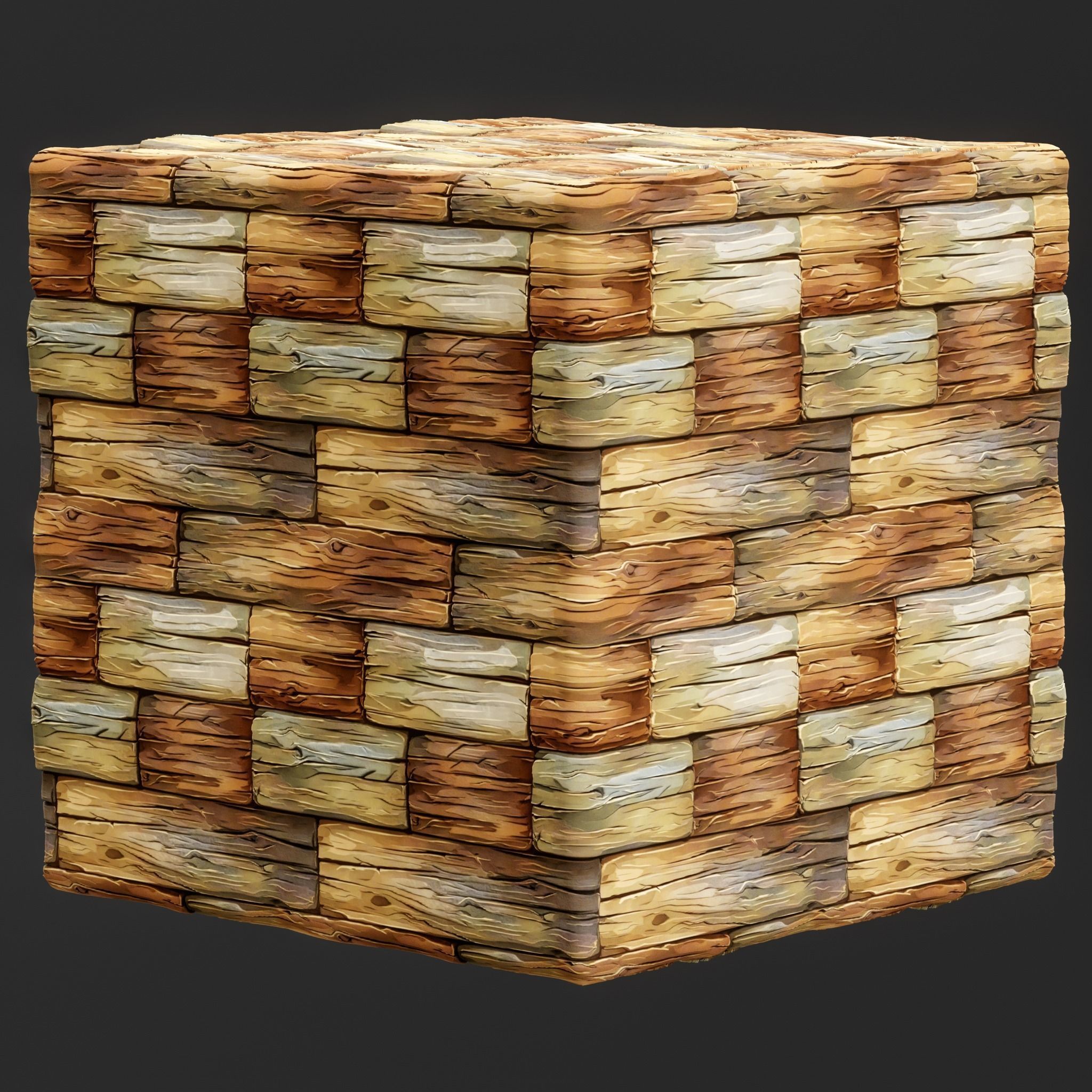 Stylized Wood Seamless Texture  Texture_5