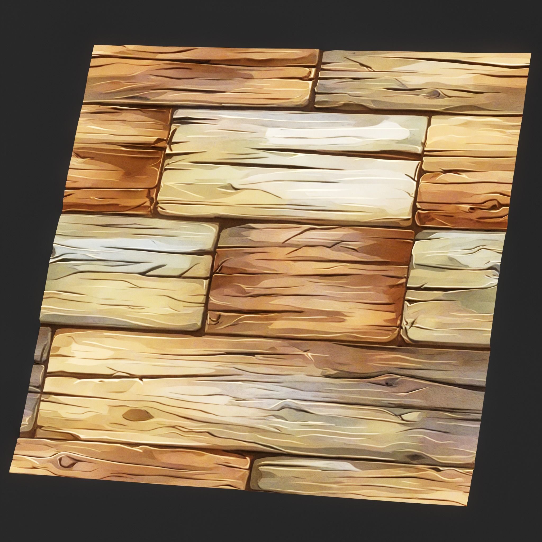 Stylized Wood Seamless Texture  Texture_1