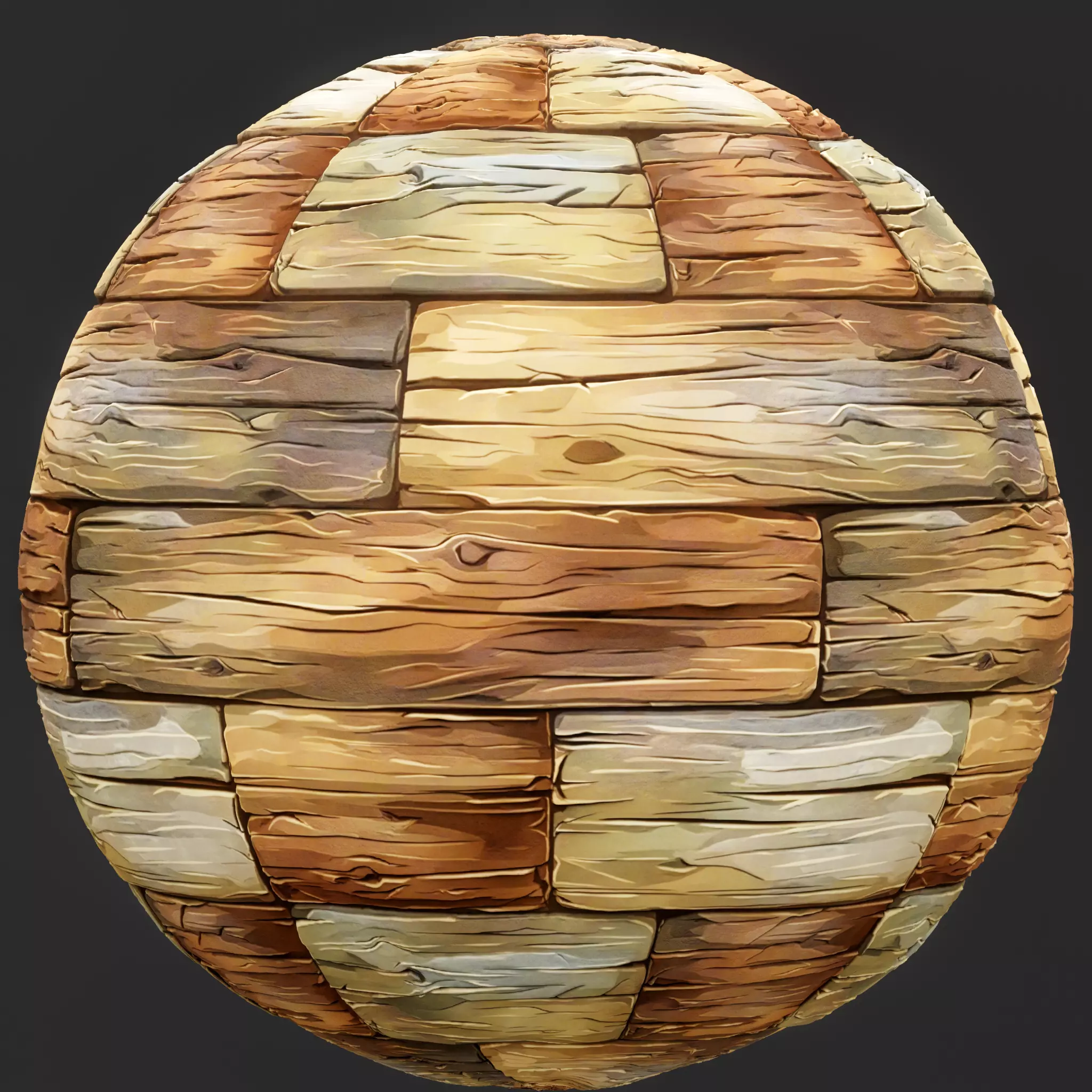 Stylized Wood Seamless Texture  Texture_0