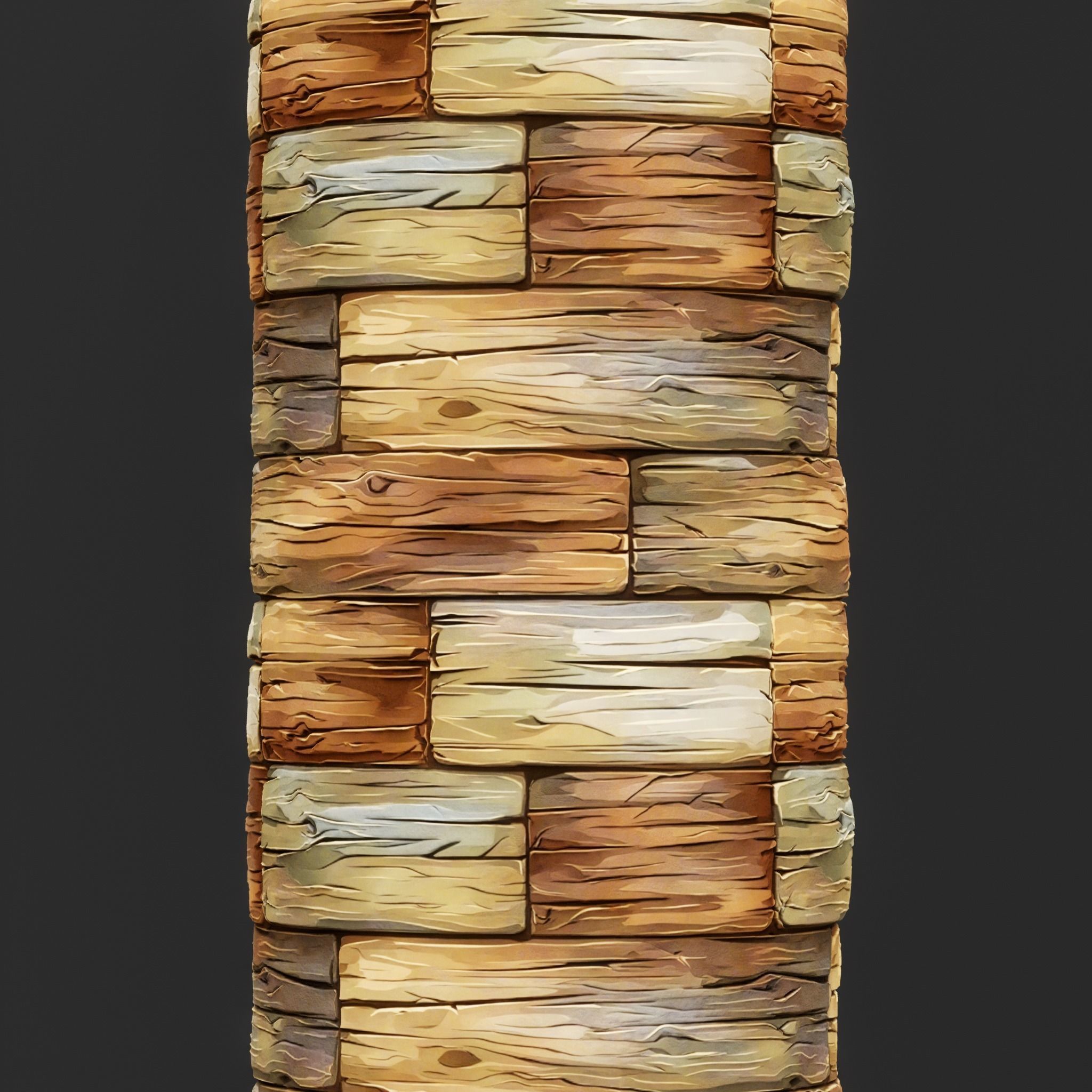 Stylized Wood Seamless Texture  Texture_6