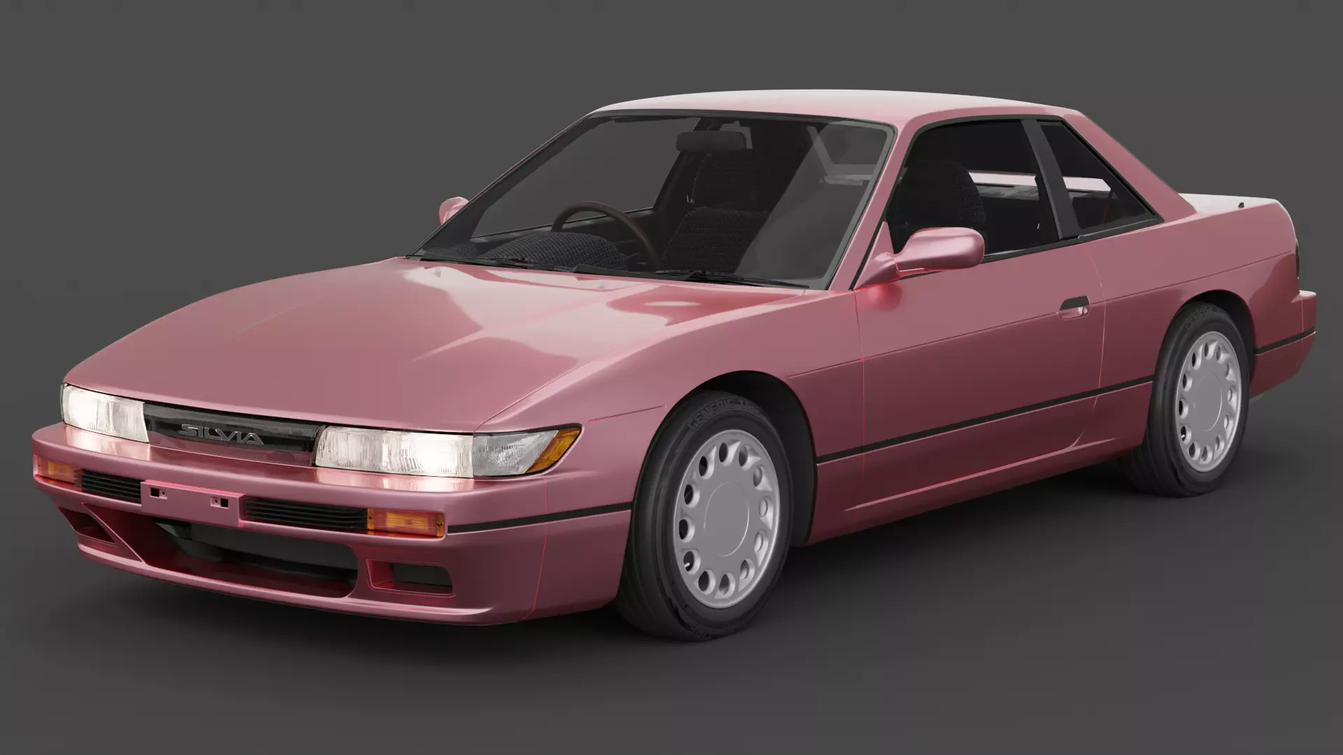 NISSAN Silvia s13 origin 3D model_0
