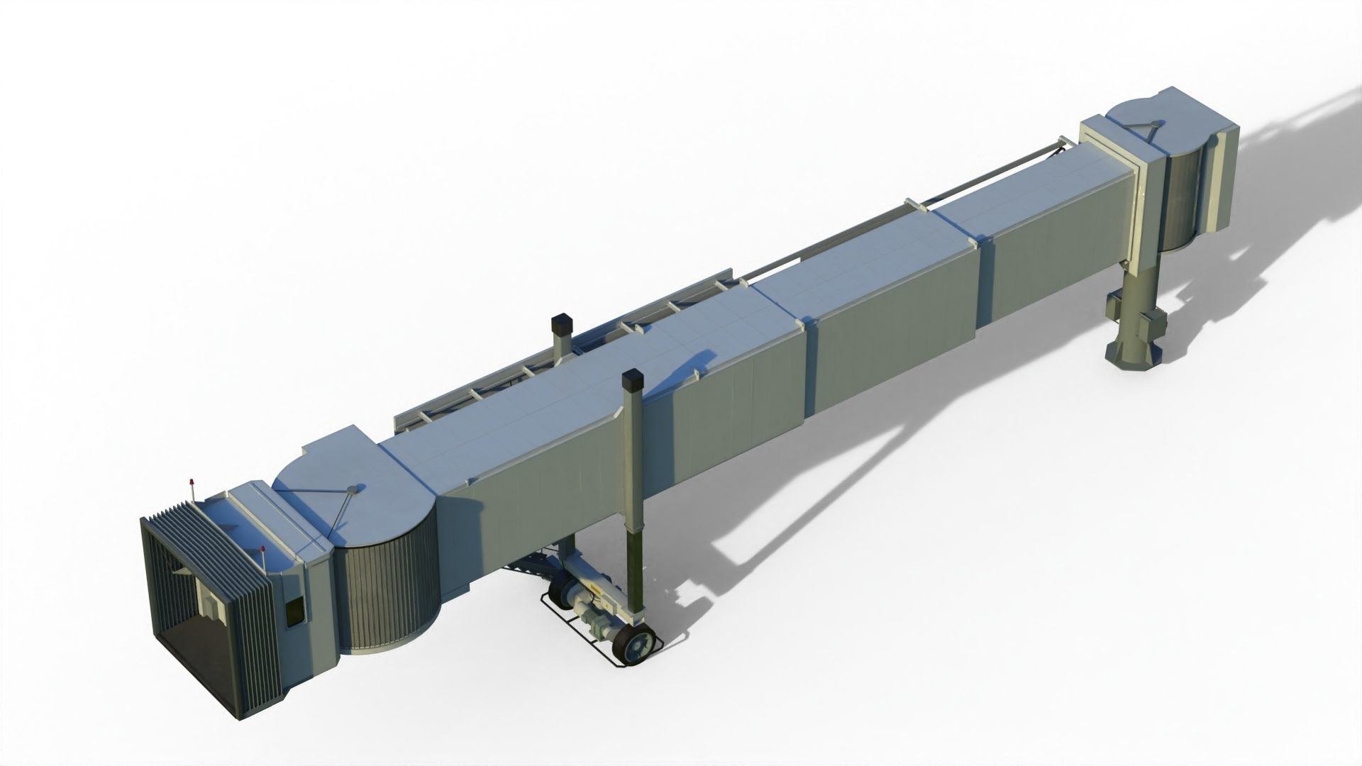 Airport Jetway 3D model_15