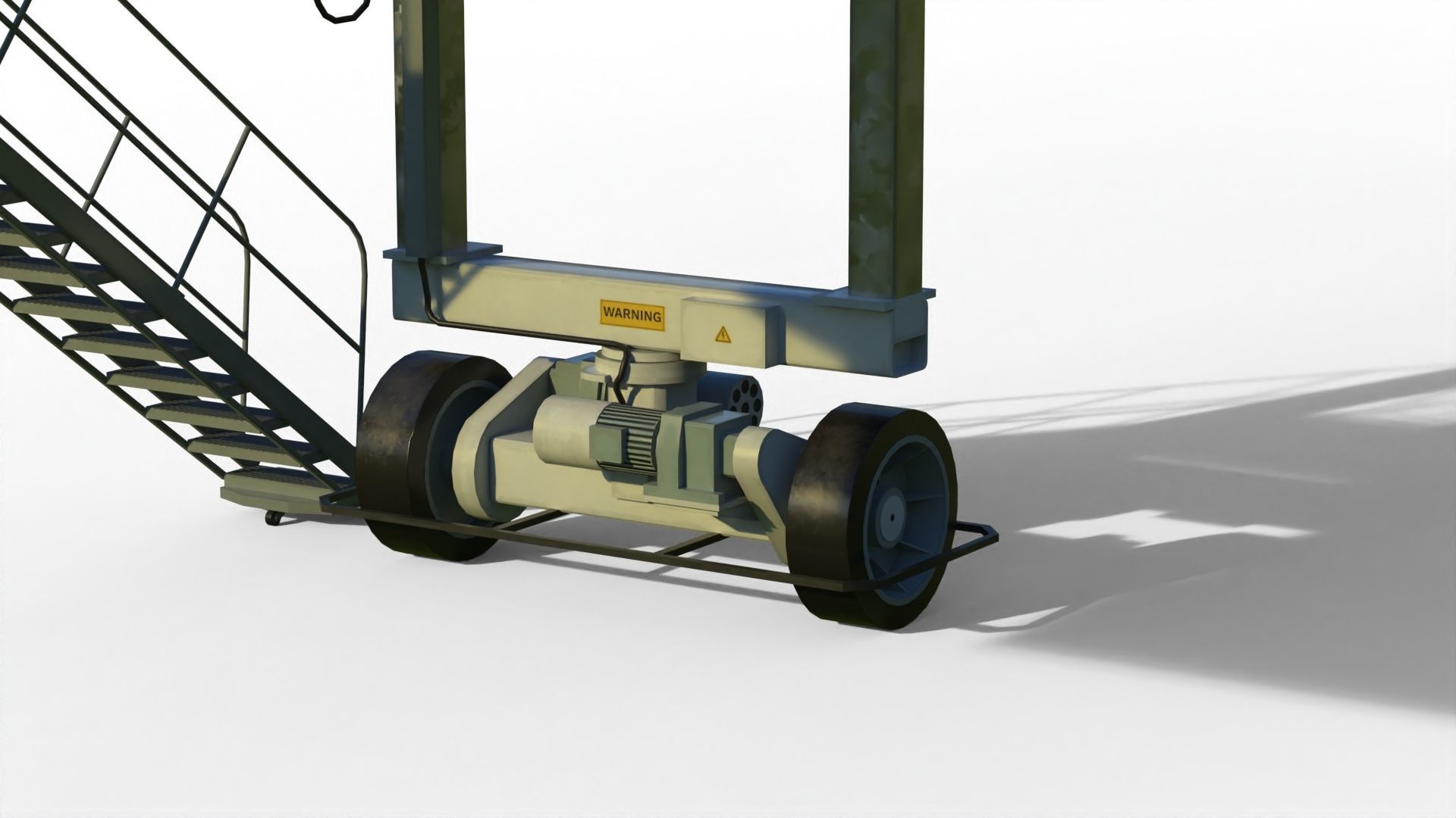 Airport Jetway 3D model_16