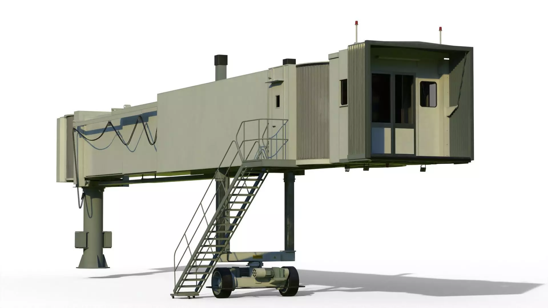 Airport Jetway 3D model_0