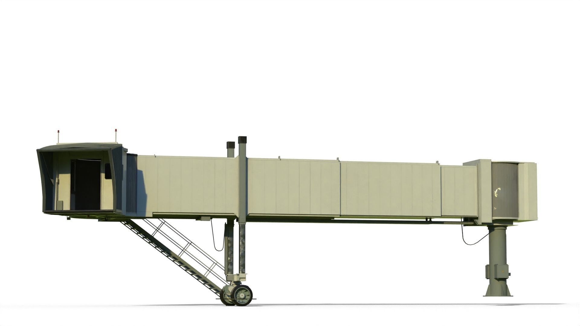 Airport Jetway 3D model_17