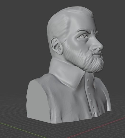 Jean Bodin 3D print model_14