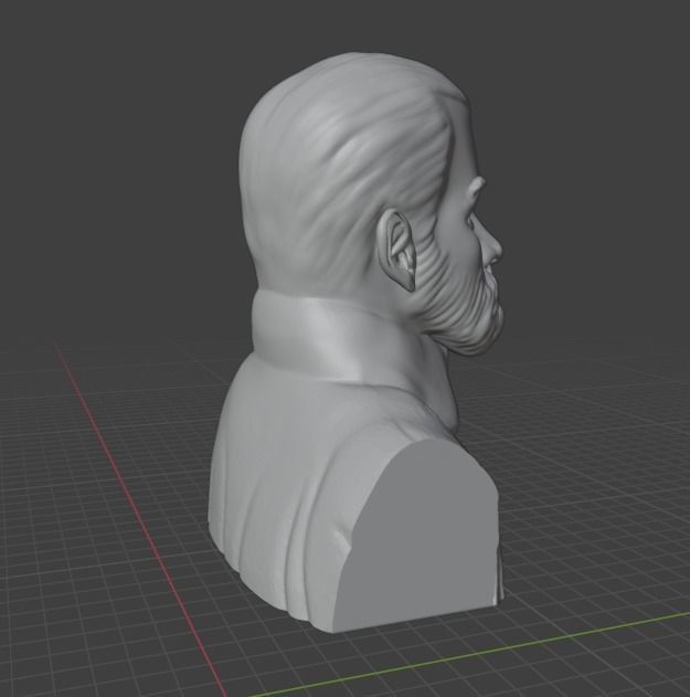 Jean Bodin 3D print model_17