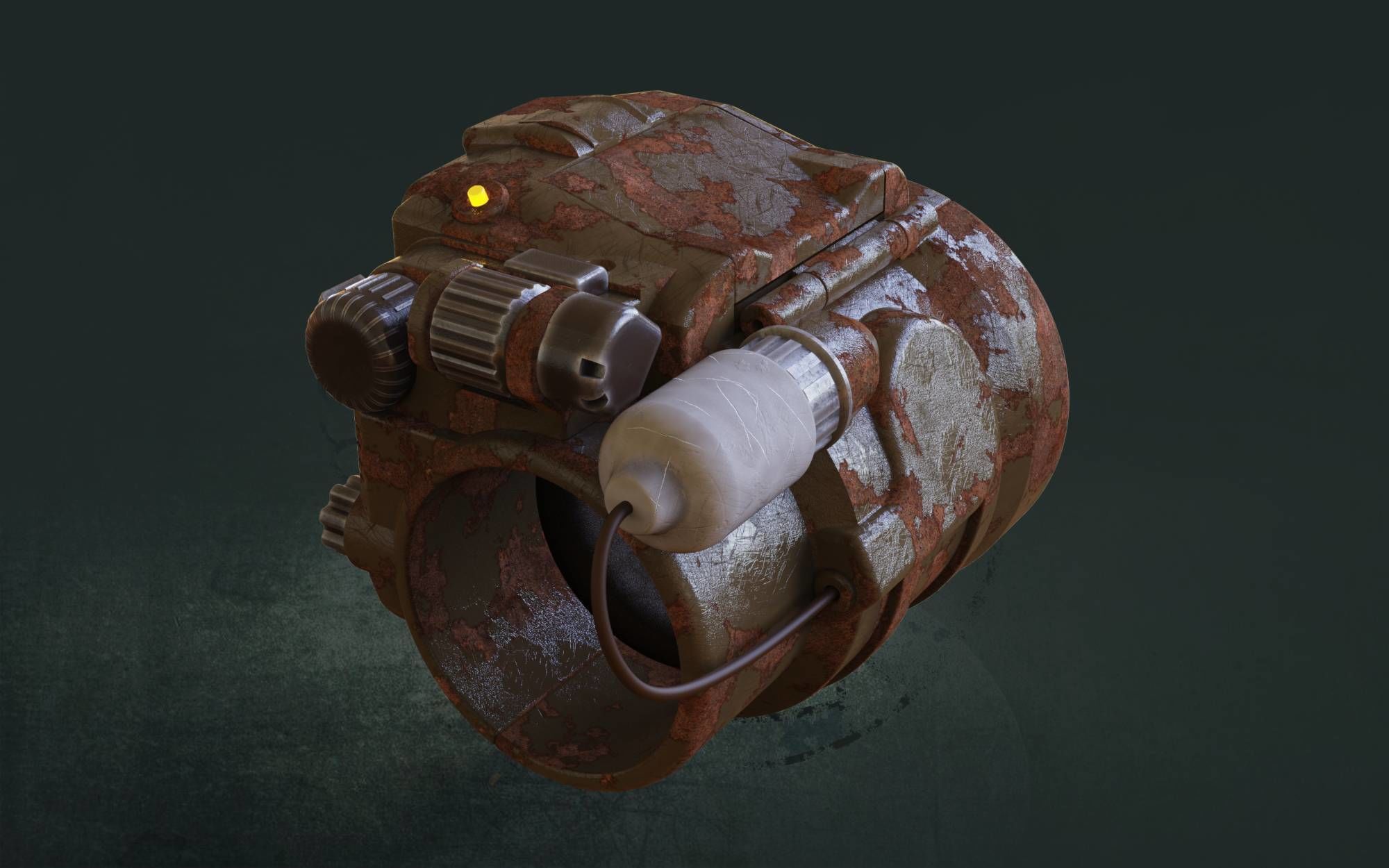 Pip Boy - Fallout 3D model_5