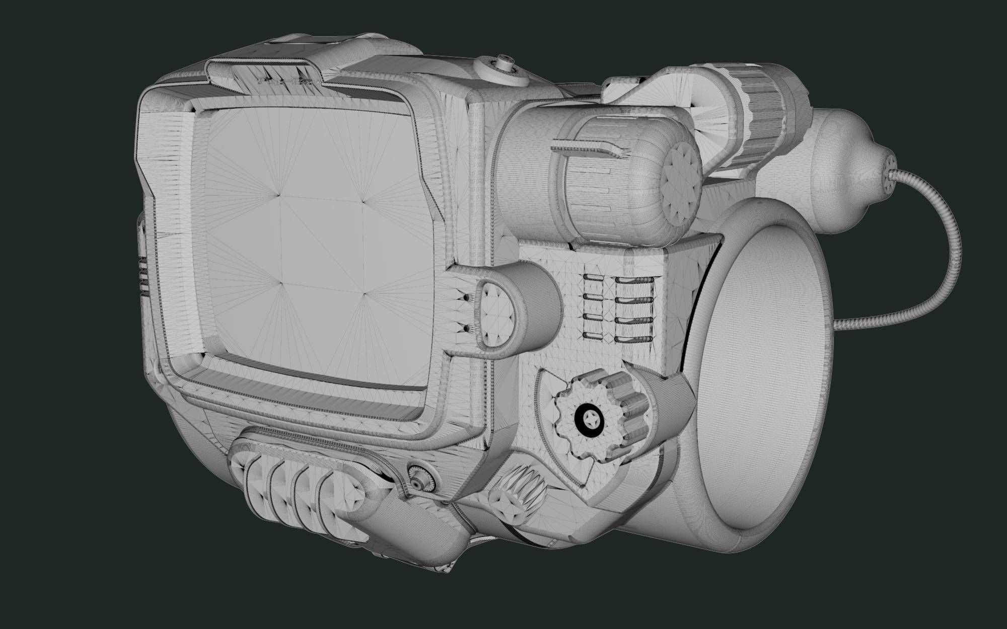 Pip Boy - Fallout 3D model_18