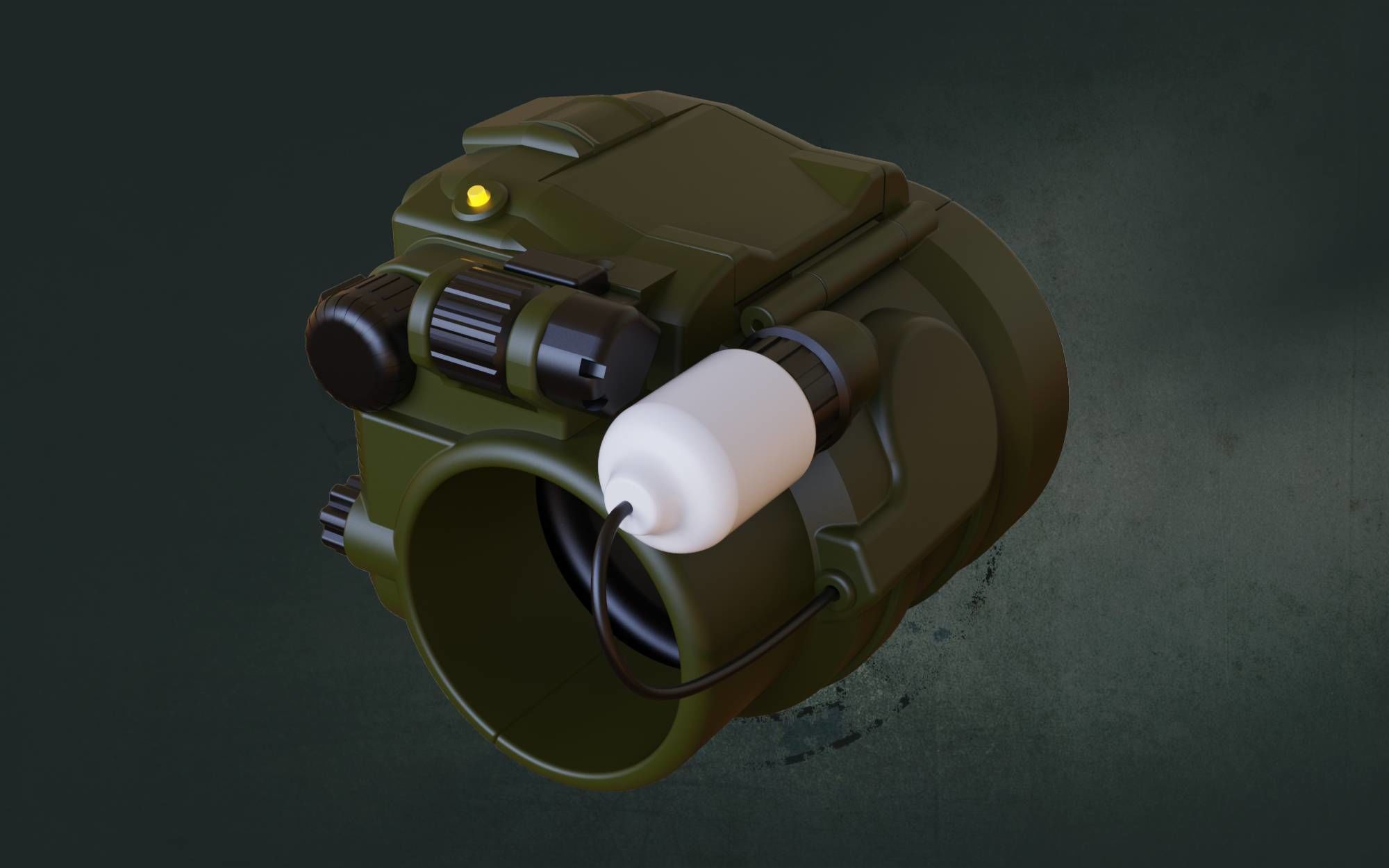 Pip Boy - Fallout 3D model_14