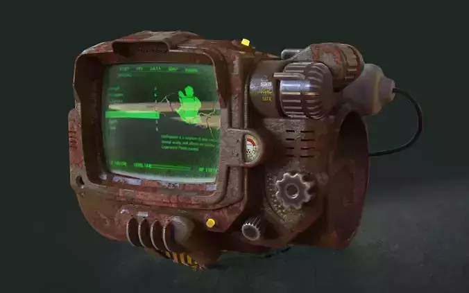 Pip Boy - Fallout 3D model