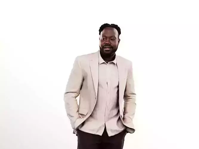 Jakob 14568 - Standing Elegant Black Man