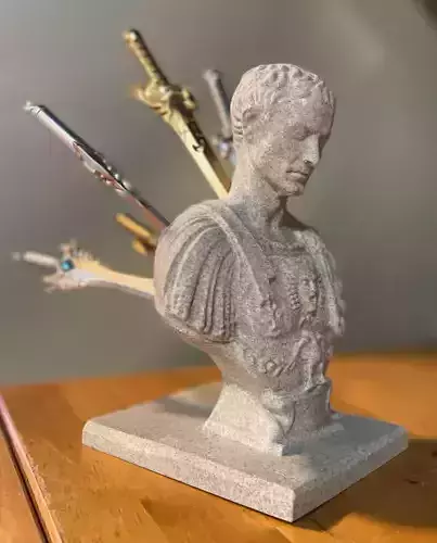 Julius Caesar-Original-Pen Pencil Holder 3D print model