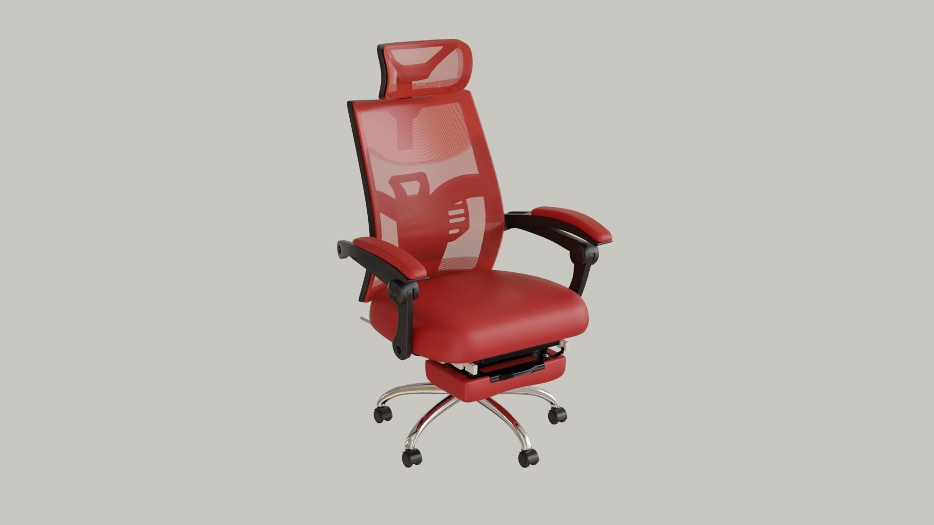 Computer Chair 40 3D model_6
