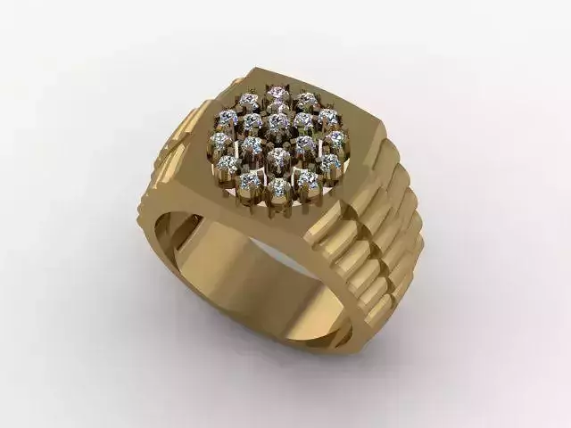 men ring for daimonds