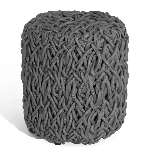 Palecek CARTER OUTDOOR HASSOCK pouf ottoman