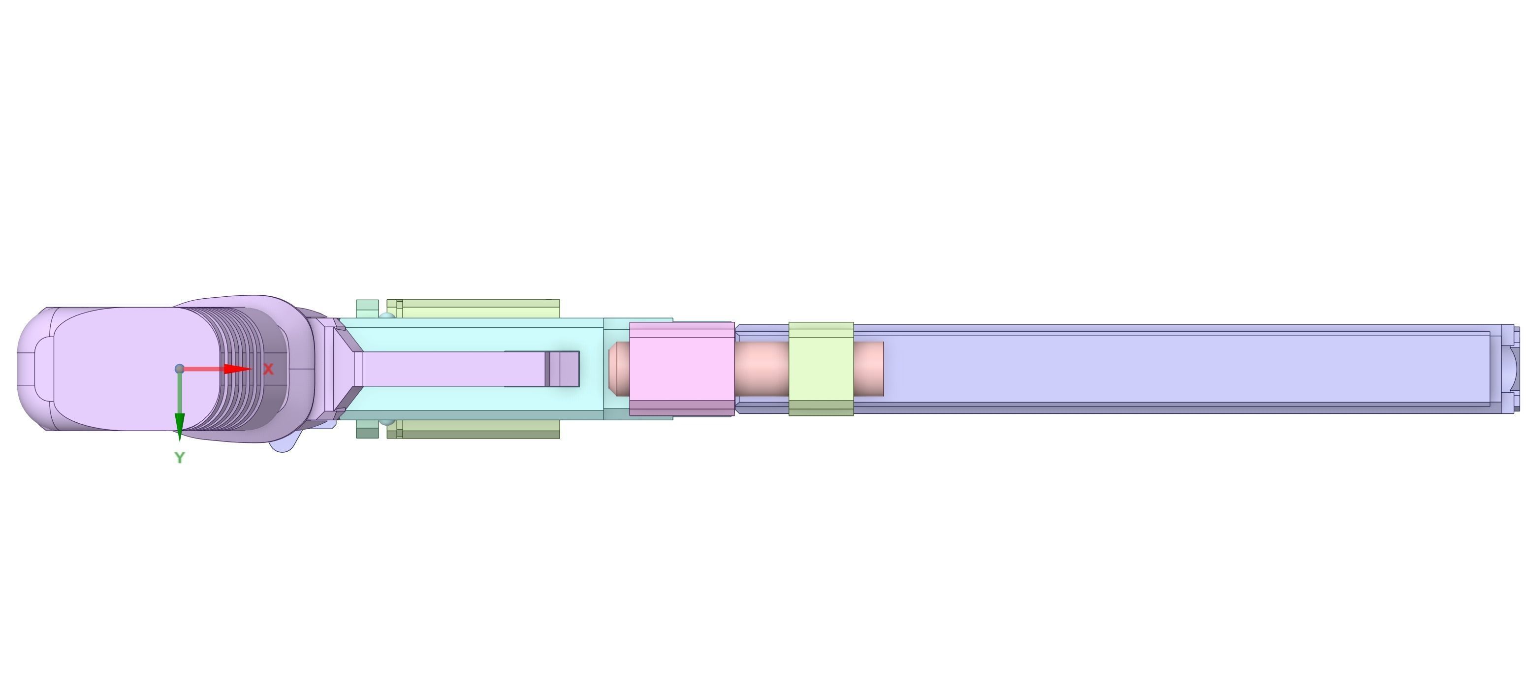 Helldivers 2 - P-4 Senator Lifesize Prop for 3D Printing 3D print model_12