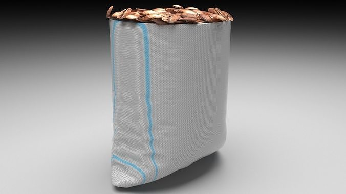 Sack of Coffee Beans 3D model