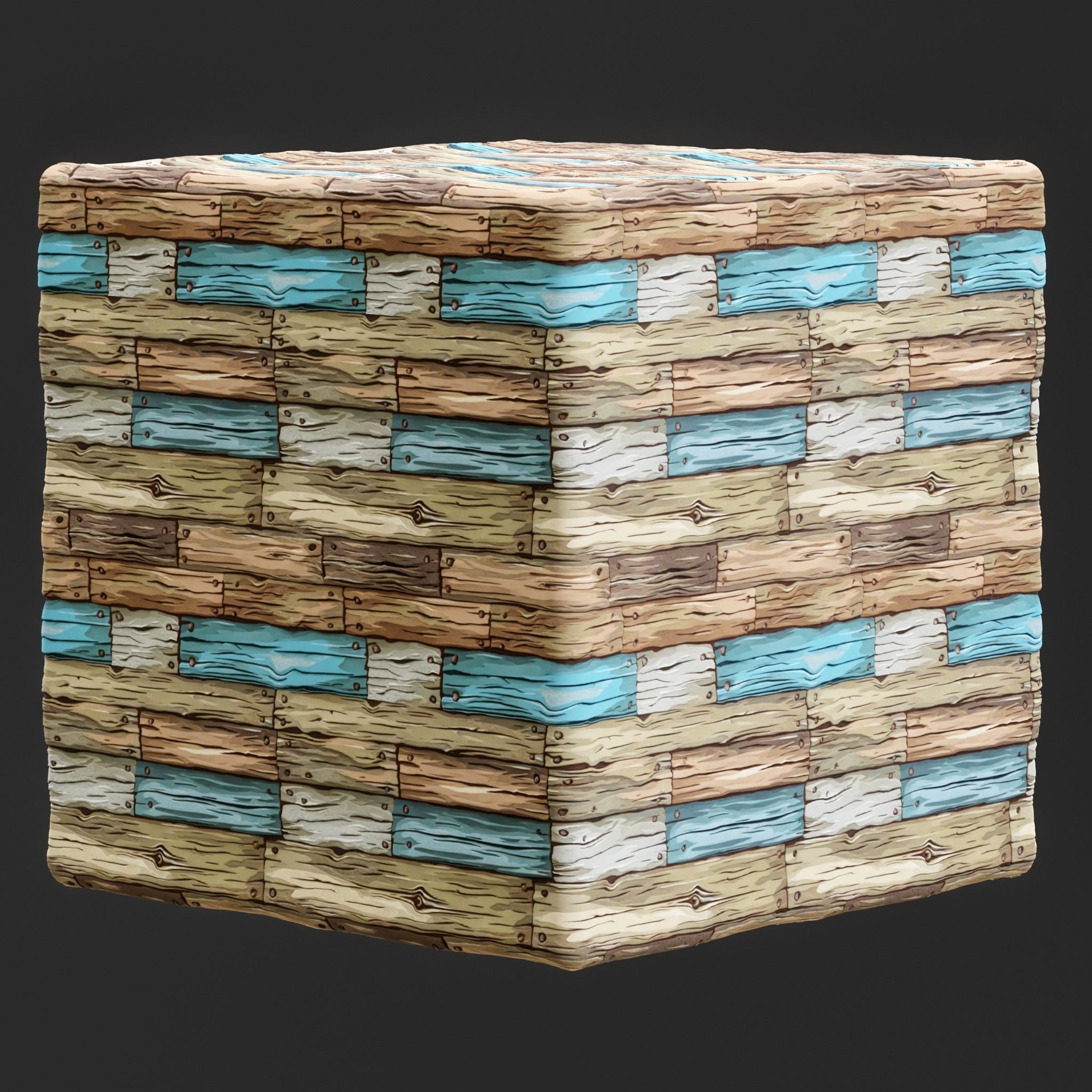  Stylized Wood Seamless Texture  Texture_5