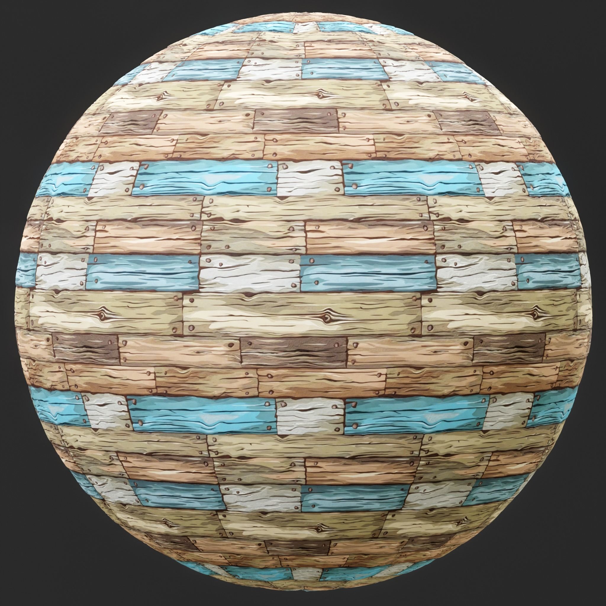  Stylized Wood Seamless Texture  Texture_4