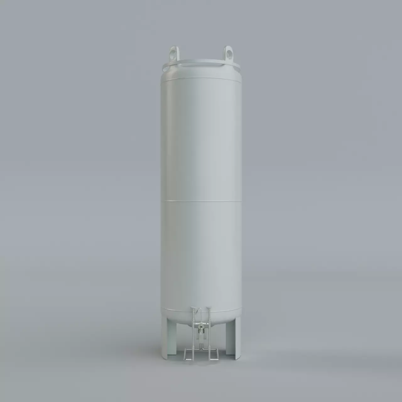C02 vertical compression tank 3D model_0