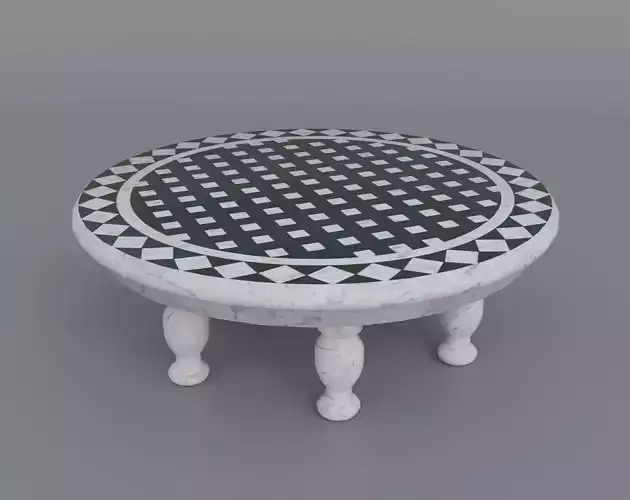 Round Marble Table