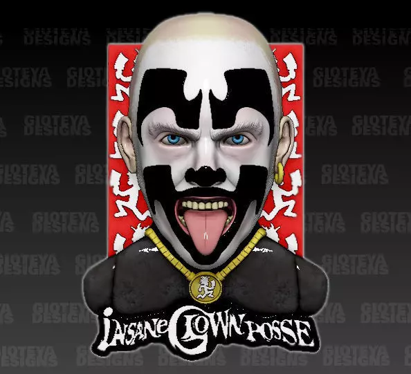 Insane Clown Posse Shaggy 2 Dope 3D model