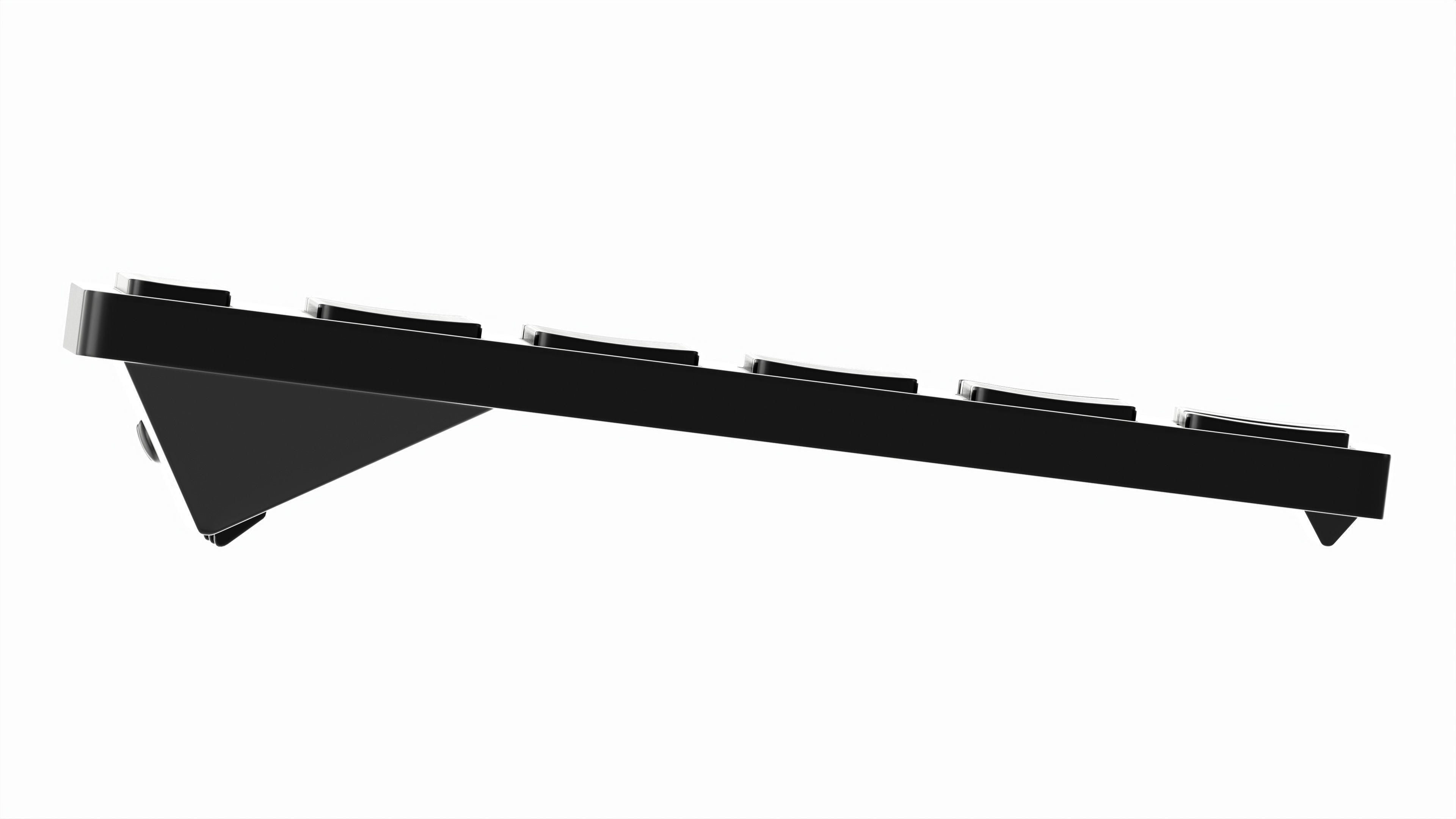 Wireless Keyboard Reduced Black 3D model_4
