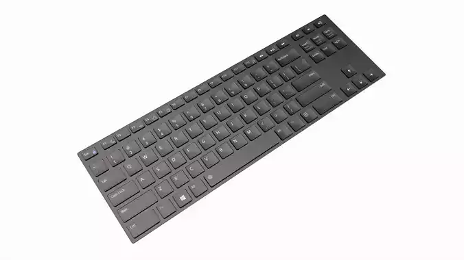 Wireless Keyboard Reduced Black