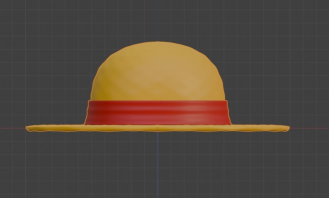One Piece Straw Hat 3D print model_8