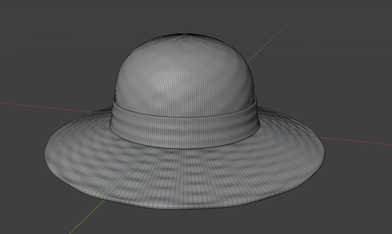 One Piece Straw Hat 3D print model_5