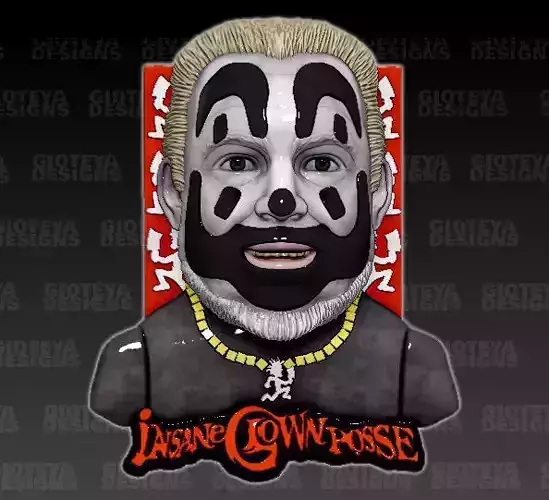 Insane Clown Posse Violent J 3D model