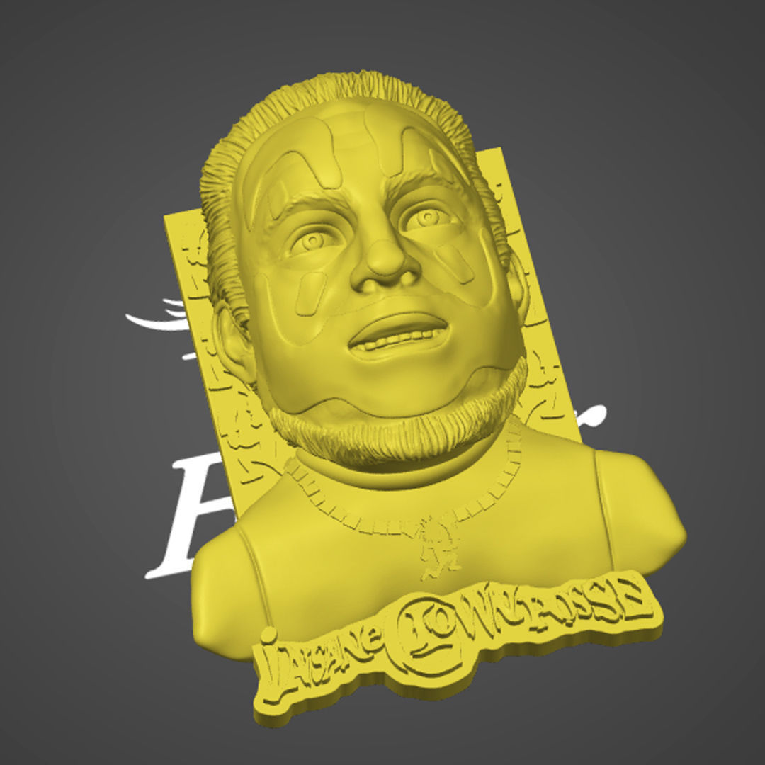 Insane Clown Posse Violent J 3D model_2